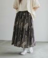 Howdy Marie  インドファブリック 綿ボイル総柄スカート レディース商品サムネイル-16