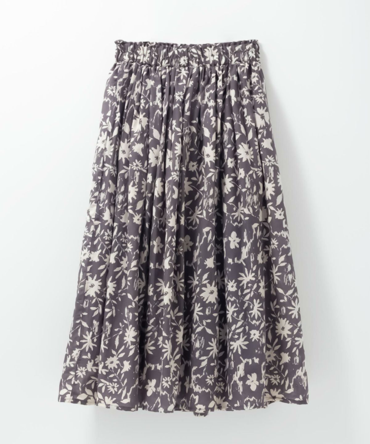 Howdy Marie インドファブリック 綿ボイル総柄スカート レディース