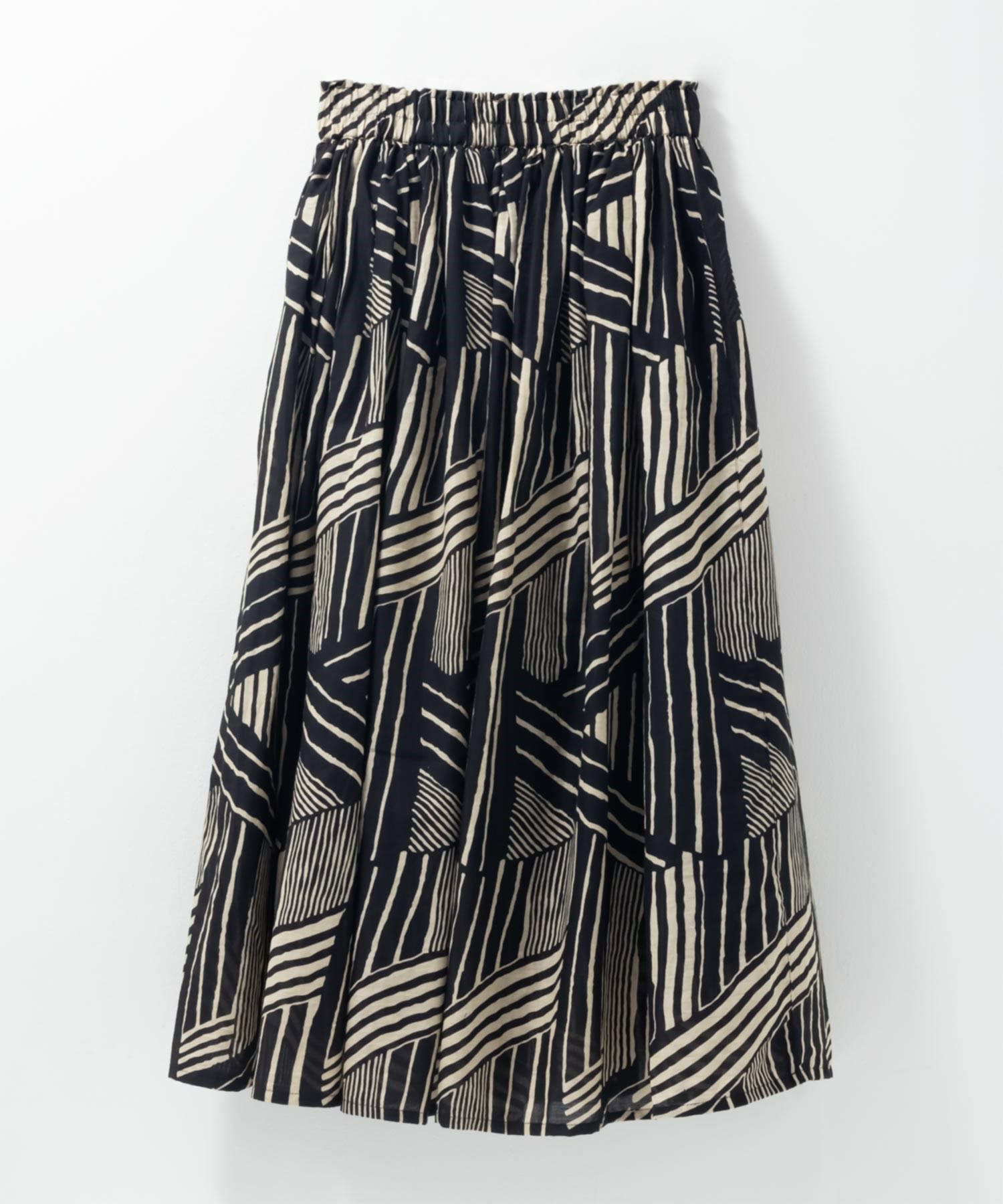 Howdy Marie  インドファブリック 綿ボイル総柄スカート レディース商品画像-27