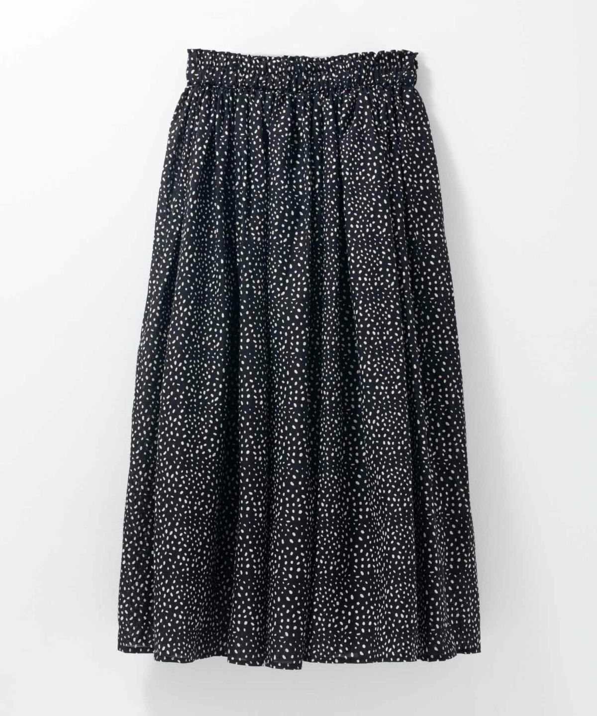 Howdy Marie インドファブリック 綿ボイル総柄スカート レディース