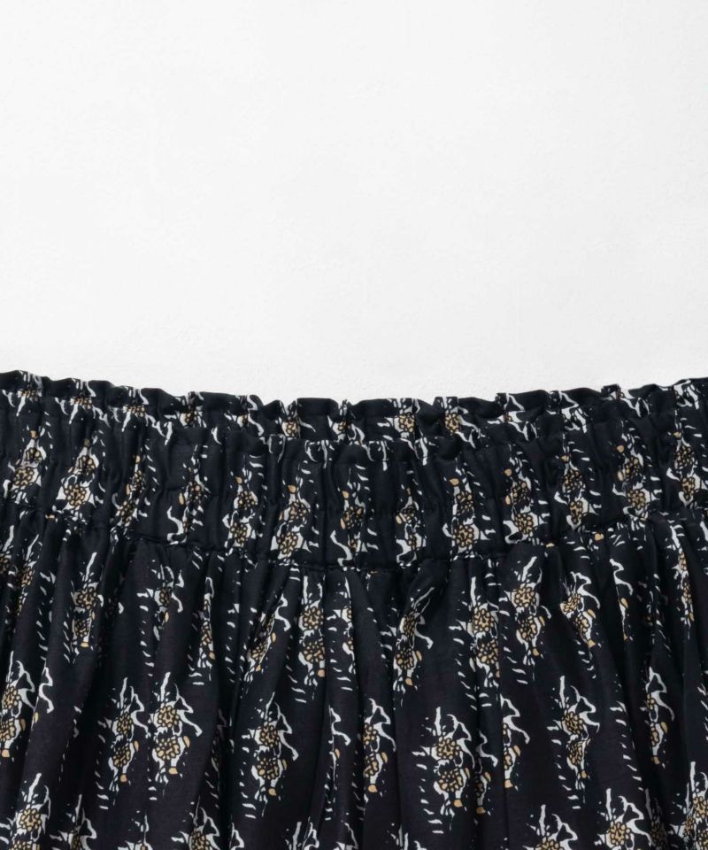 Howdy Marie  インドファブリック 綿ボイル総柄スカート レディース商品画像-31