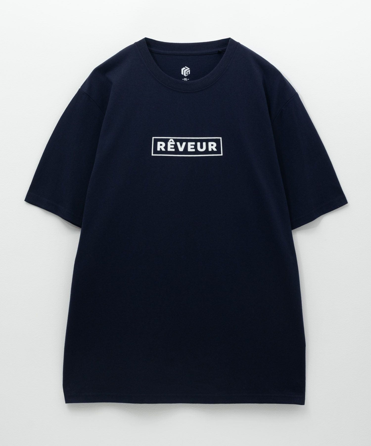 T-GRAPHICS ボックスロゴマークプリント半袖Tシャツ メンズ ネコポス 対応商品