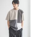 URBAN COLLECTION AIR Smoosy 切替Tシャツ メンズ ネコポス 対応商品
