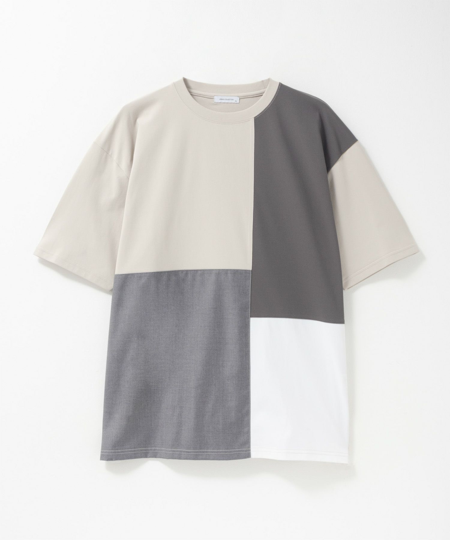 URBAN COLLECTION  AIR Smoosy 切替Tシャツ メンズ メール便 対応商品商品サムネイル-17