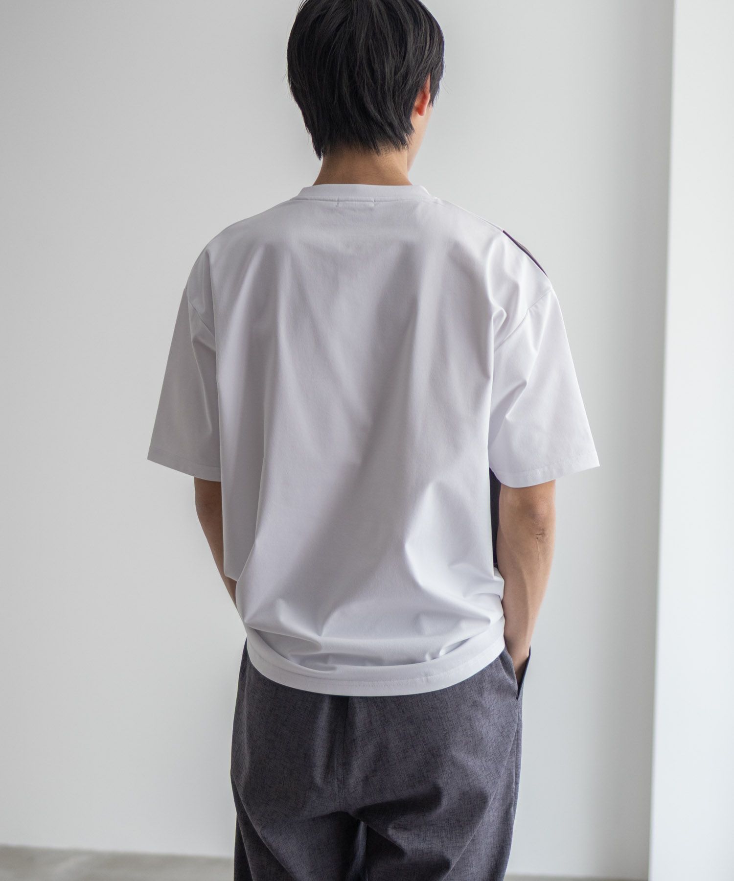URBAN COLLECTION AIR Smoosy 切替Tシャツ メンズ ネコポス 対応商品