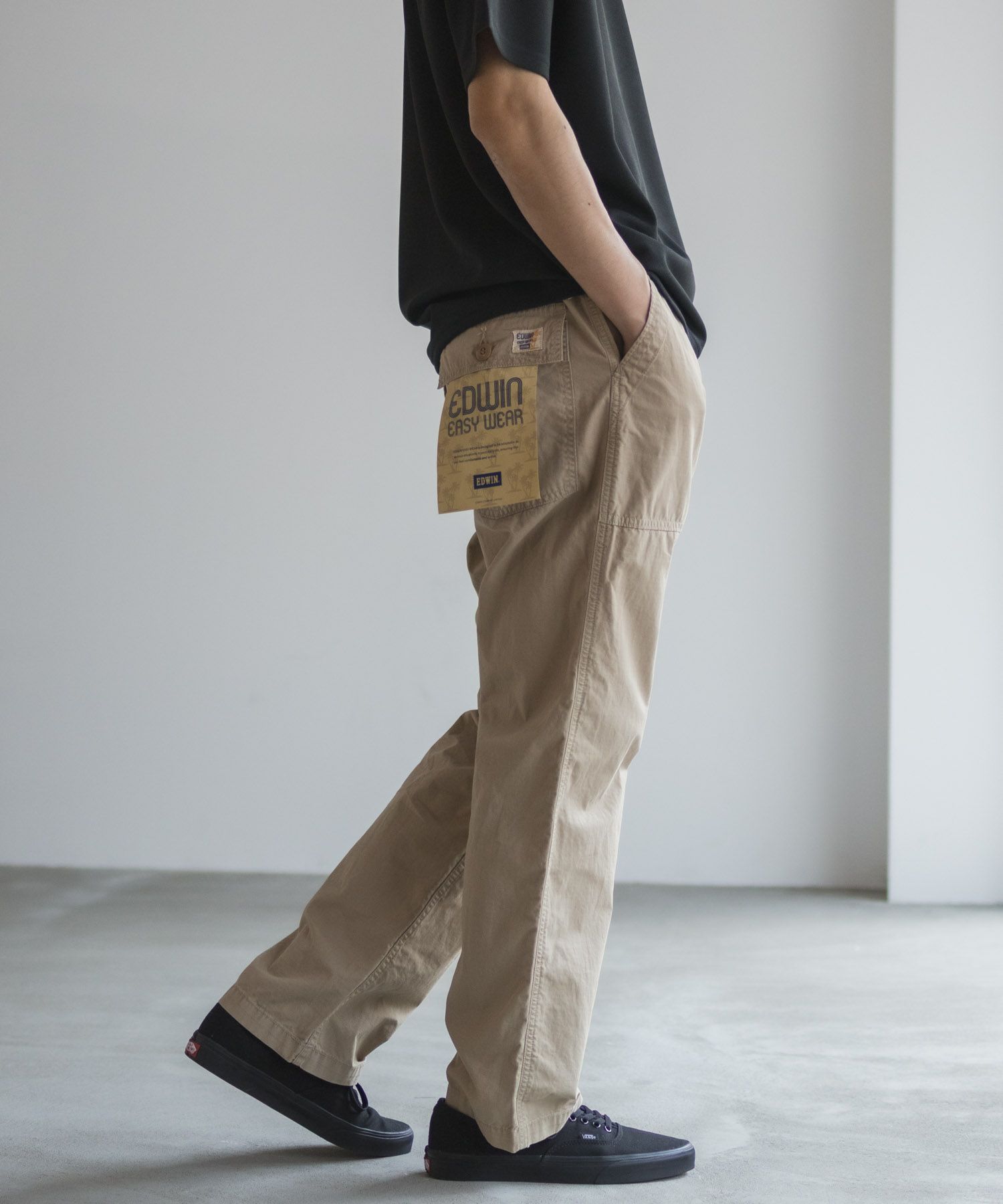 EDWIN ベイカーイージーパンツ メンズ