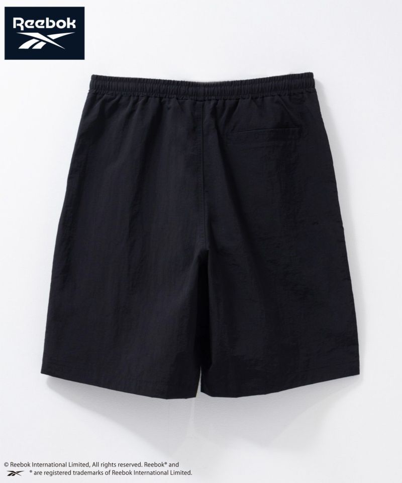 Reebok ナイロンパイピングショートパンツ メンズ