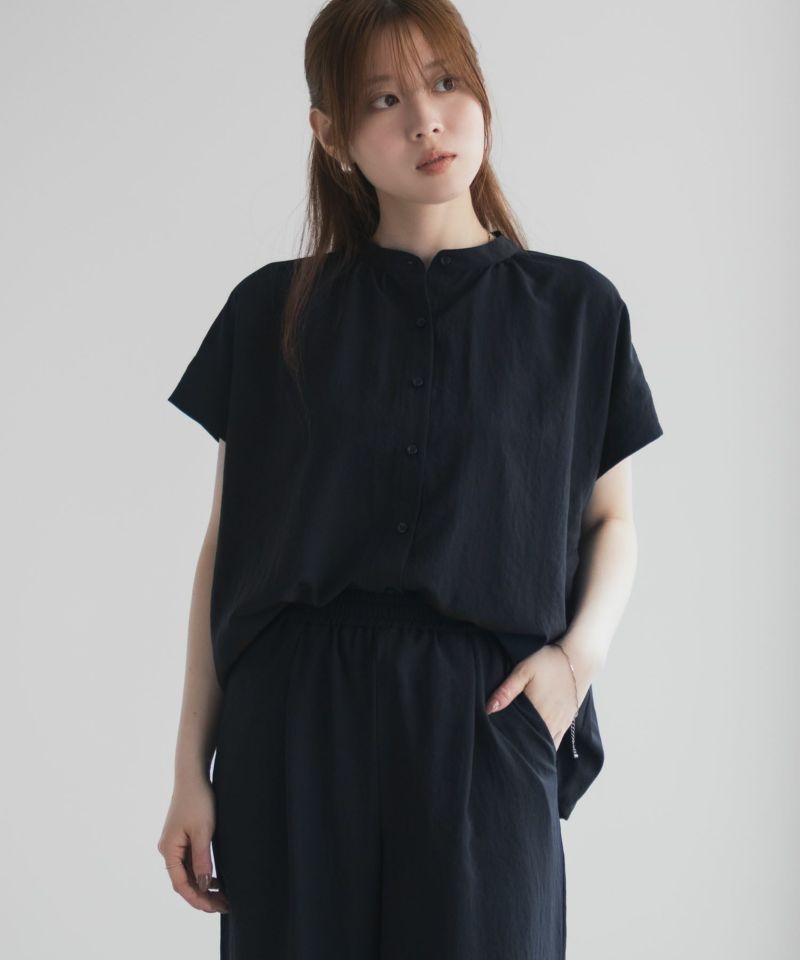 HusHusH  バンドカラーブラウス レディース商品画像-4