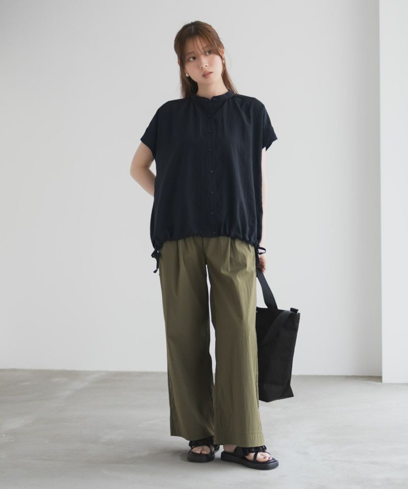 HusHusH  バンドカラーブラウス レディース商品画像-10