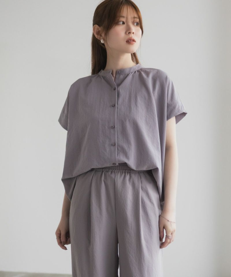 HusHusH  バンドカラーブラウス レディース商品画像-11