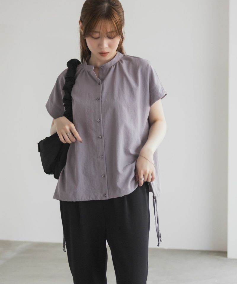 HusHusH  バンドカラーブラウス レディース商品画像-13