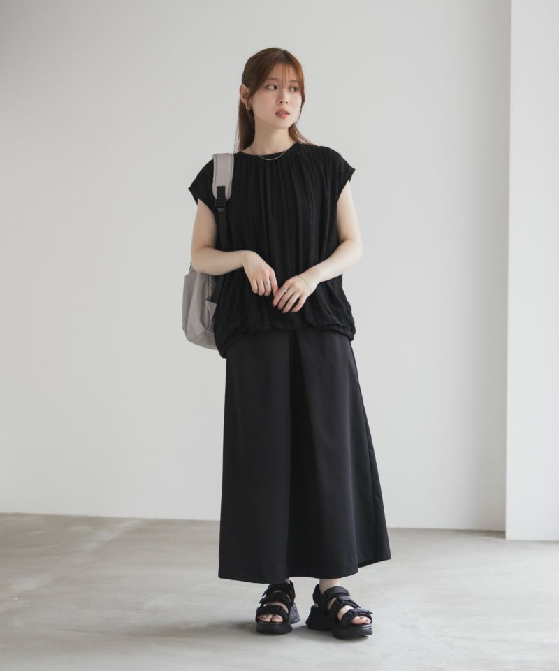 HusHusH  レースバルーンフレンチTシャツ レディース メール便 対応商品商品画像-14