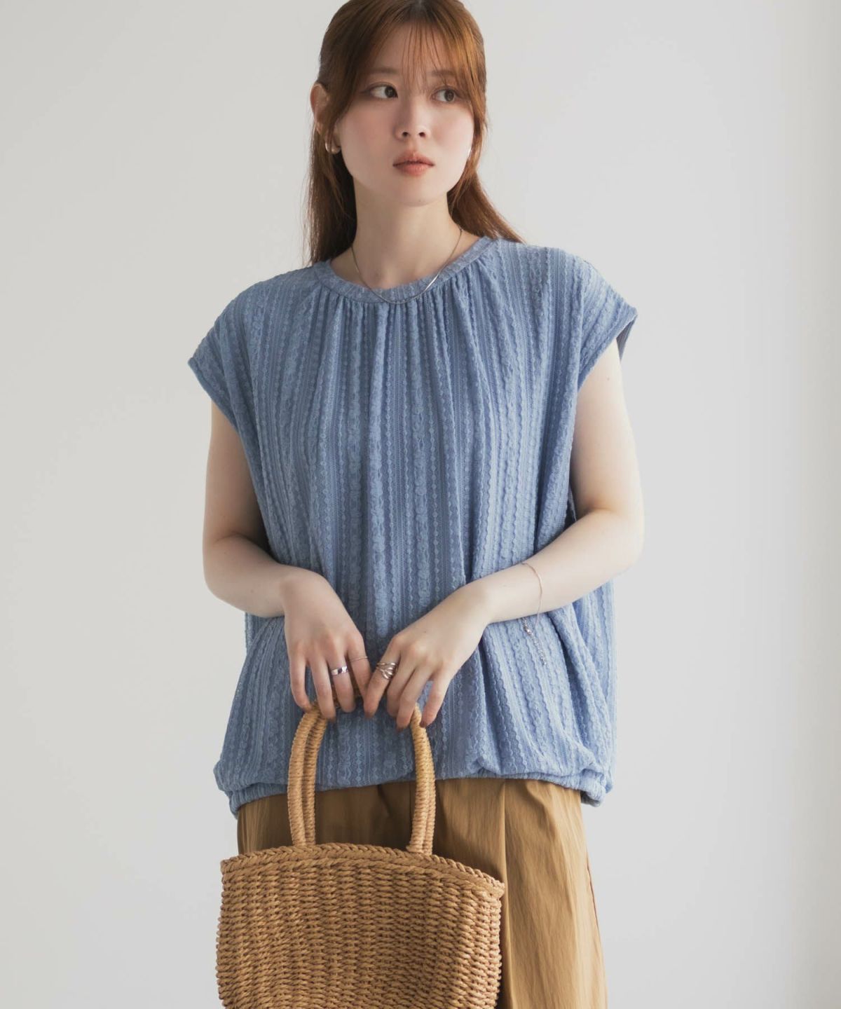 HusHusH レースバルーンフレンチTシャツ レディース ネコポス 対応商品