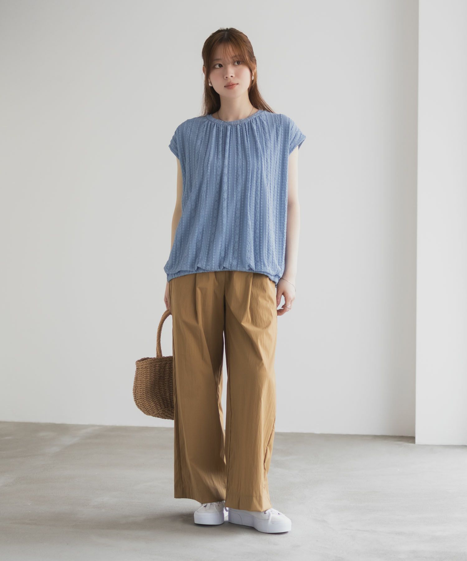 HusHusH レースバルーンフレンチTシャツ レディース ネコポス 対応商品