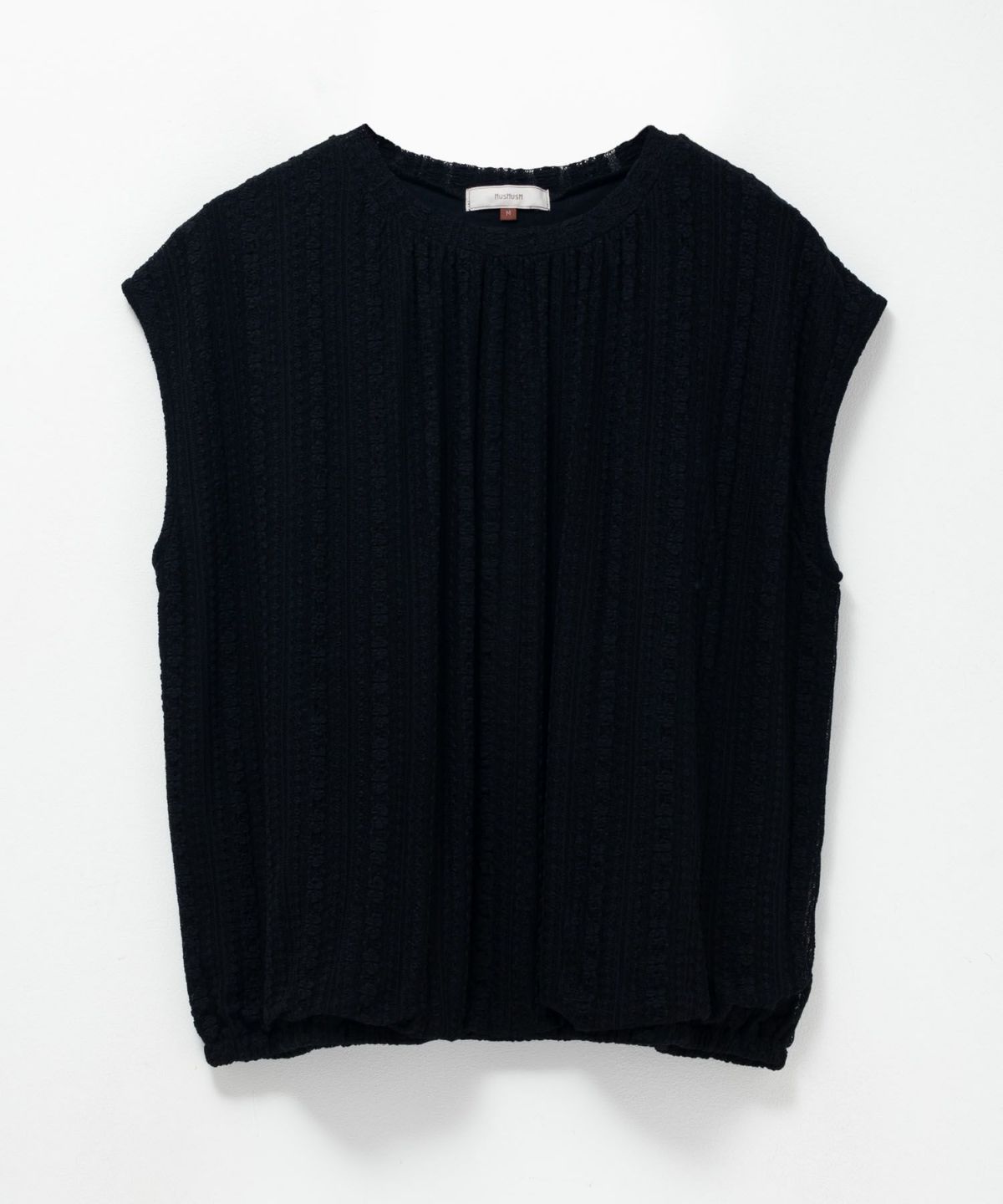 HusHusH レースバルーンフレンチTシャツ レディース ネコポス 対応商品