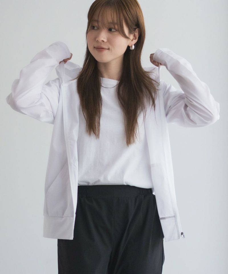 [値下げ]nAvy  ラッシュガード ジップパーカー レディース商品画像-1
