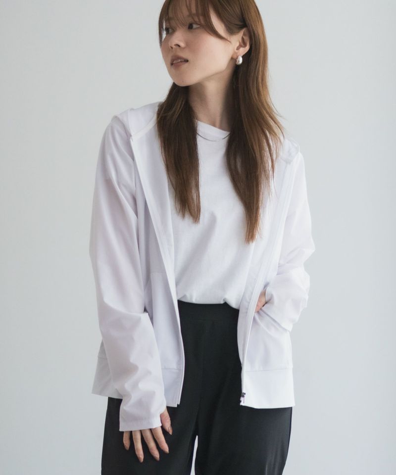 nAvy  ラッシュガード ジップパーカー レディース商品画像-6