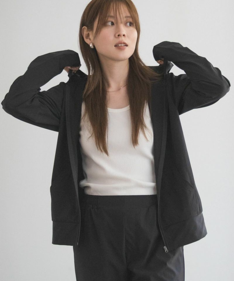 nAvy ラッシュガード ジップパーカー レディース