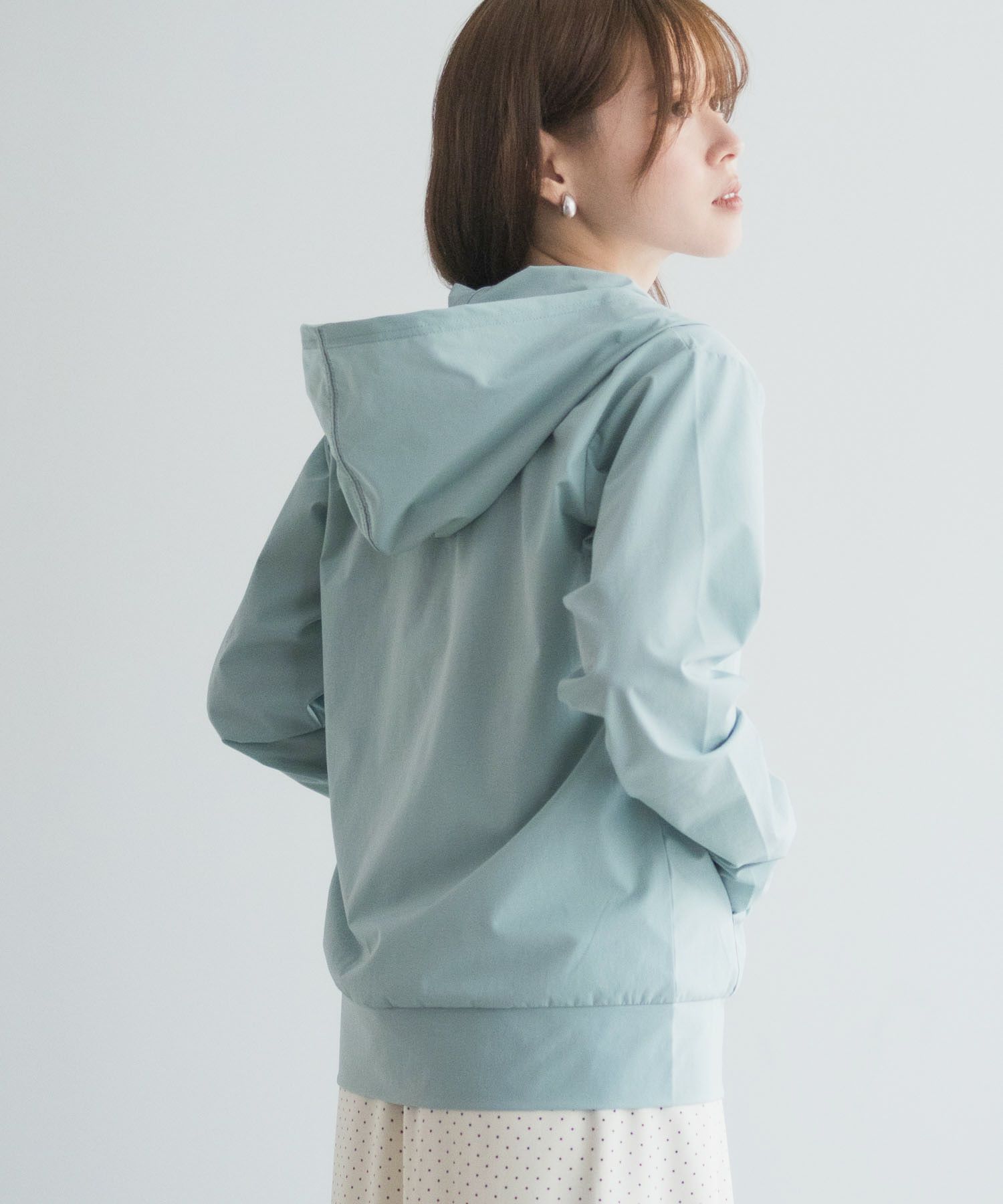 nAvy ラッシュガード ジップパーカー レディース