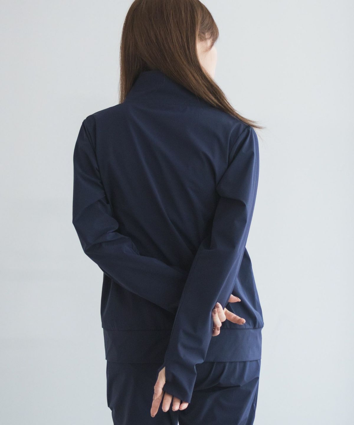 nAvy ラッシュガード ジップスタンド レディース