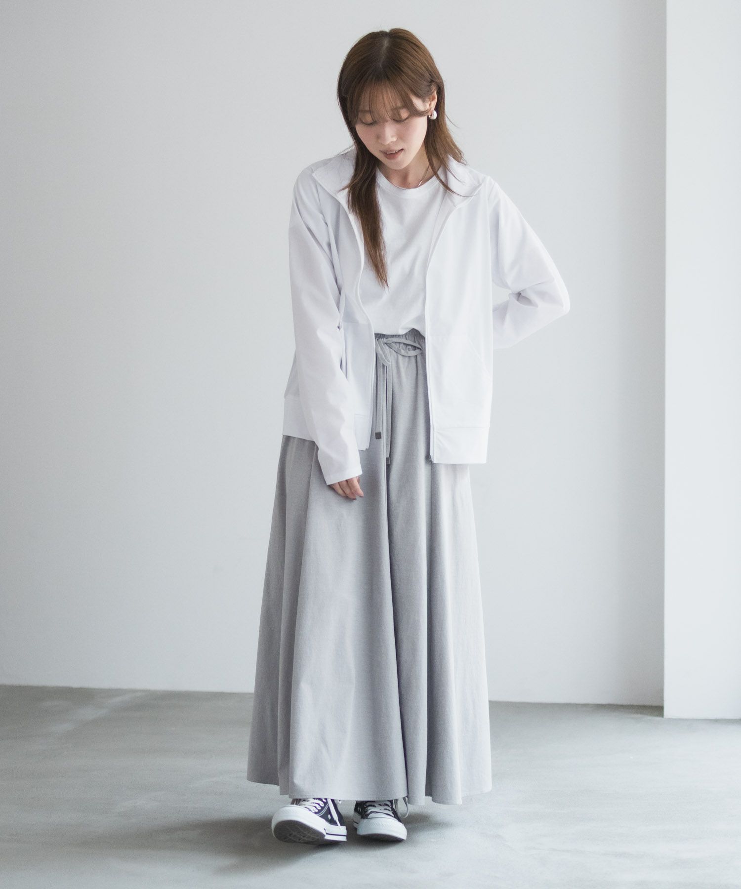 nAvy  ラッシュガード ジップスタンド レディース商品画像-13