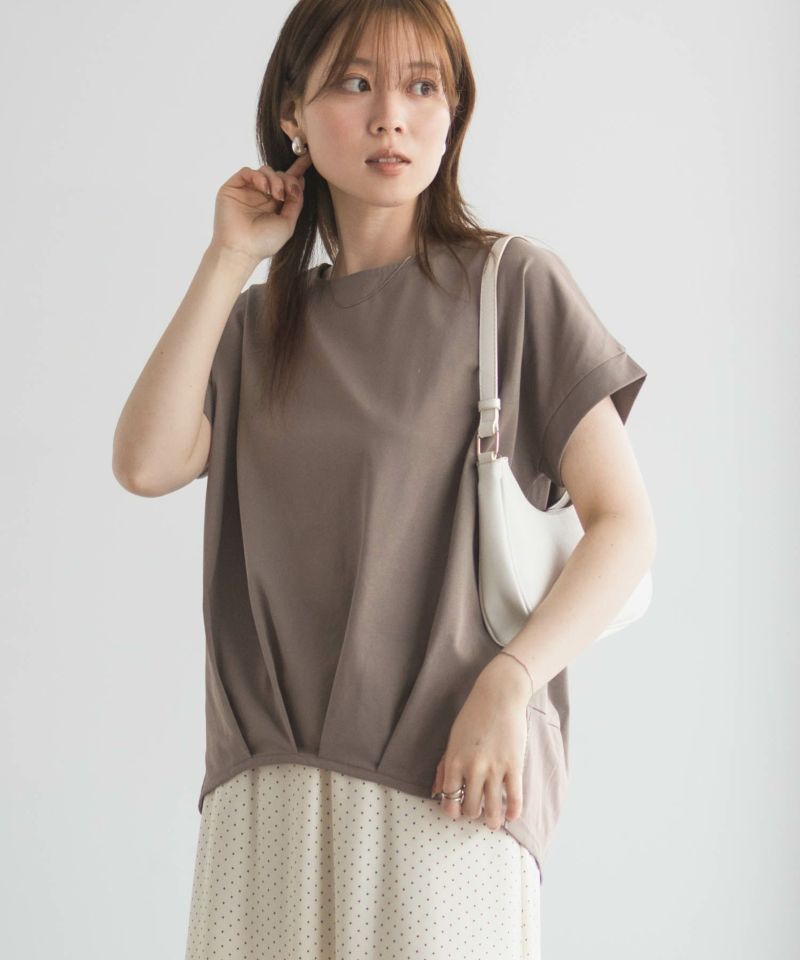 nAvy  SARARI 裾タックプルオーバー レディース メール便 対応商品商品画像-3