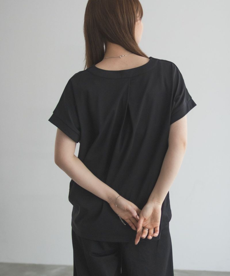 nAvy  SARARI 裾タックプルオーバー レディース メール便 対応商品商品画像-9