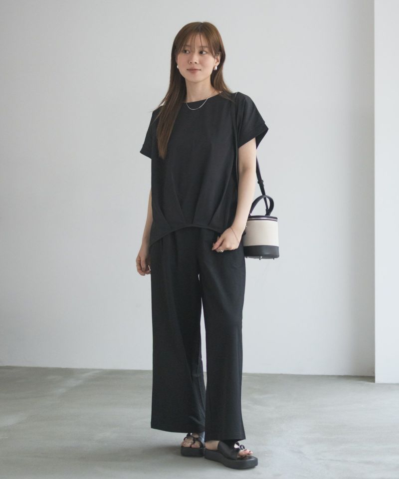 nAvy  SARARI 裾タックプルオーバー レディース メール便 対応商品商品画像-10