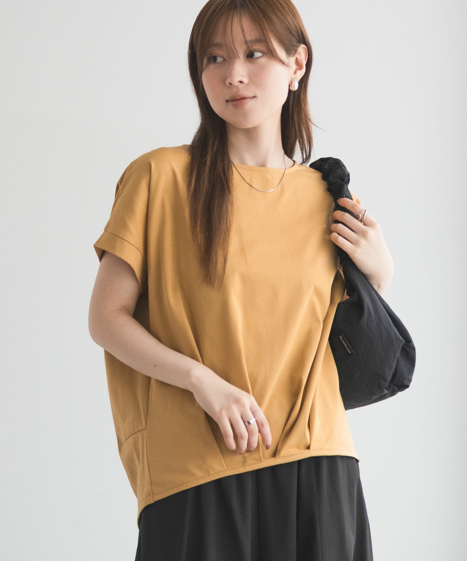 nAvy SARARI 裾タックプルオーバー レディース ネコポス 対応商品