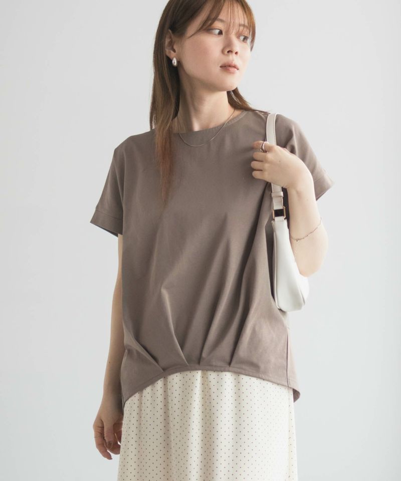 nAvy  SARARI 裾タックプルオーバー レディース メール便 対応商品商品画像-19