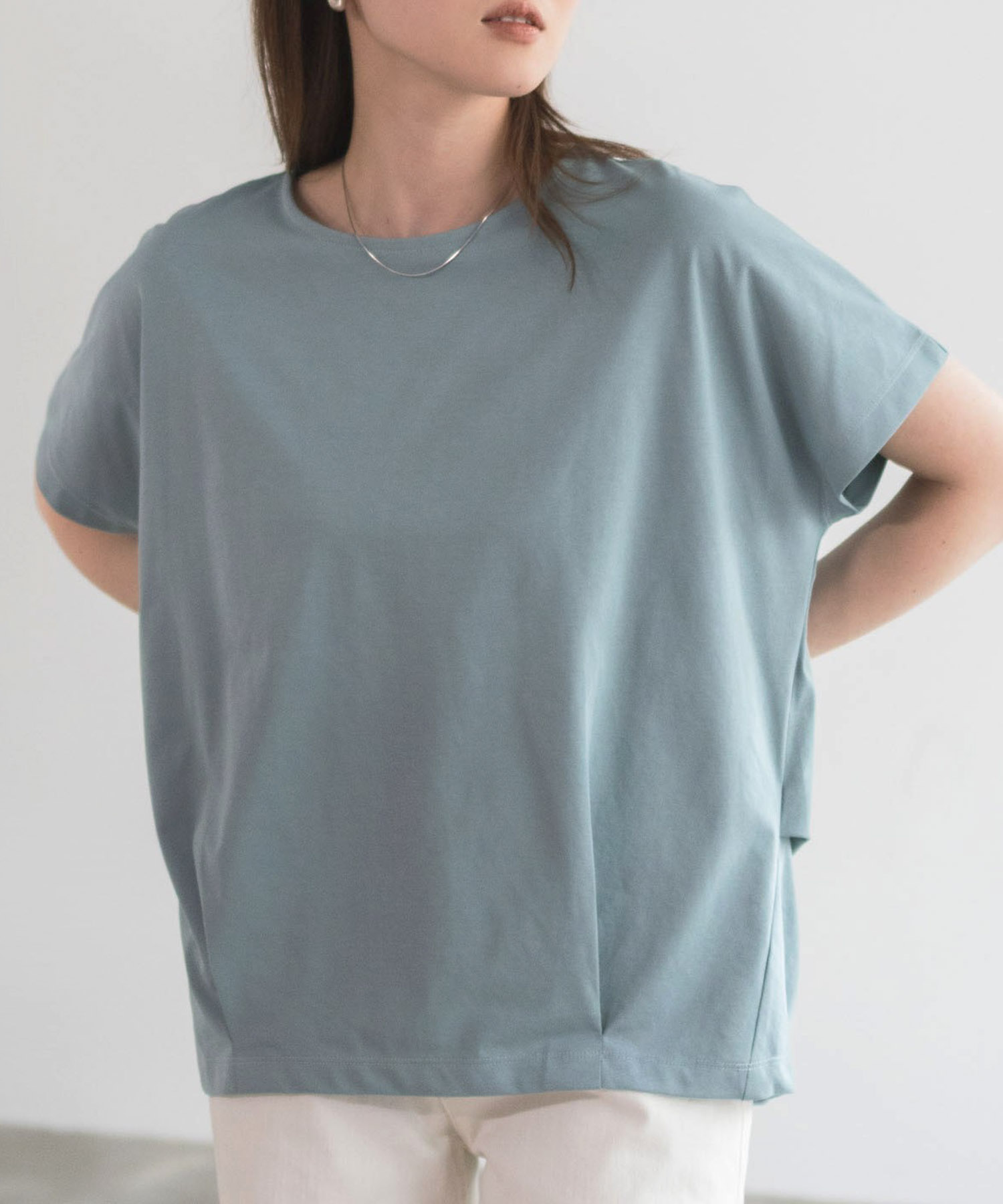 nAvy SARARI 裾切替プルオーバー レディース ネコポス 対応商品