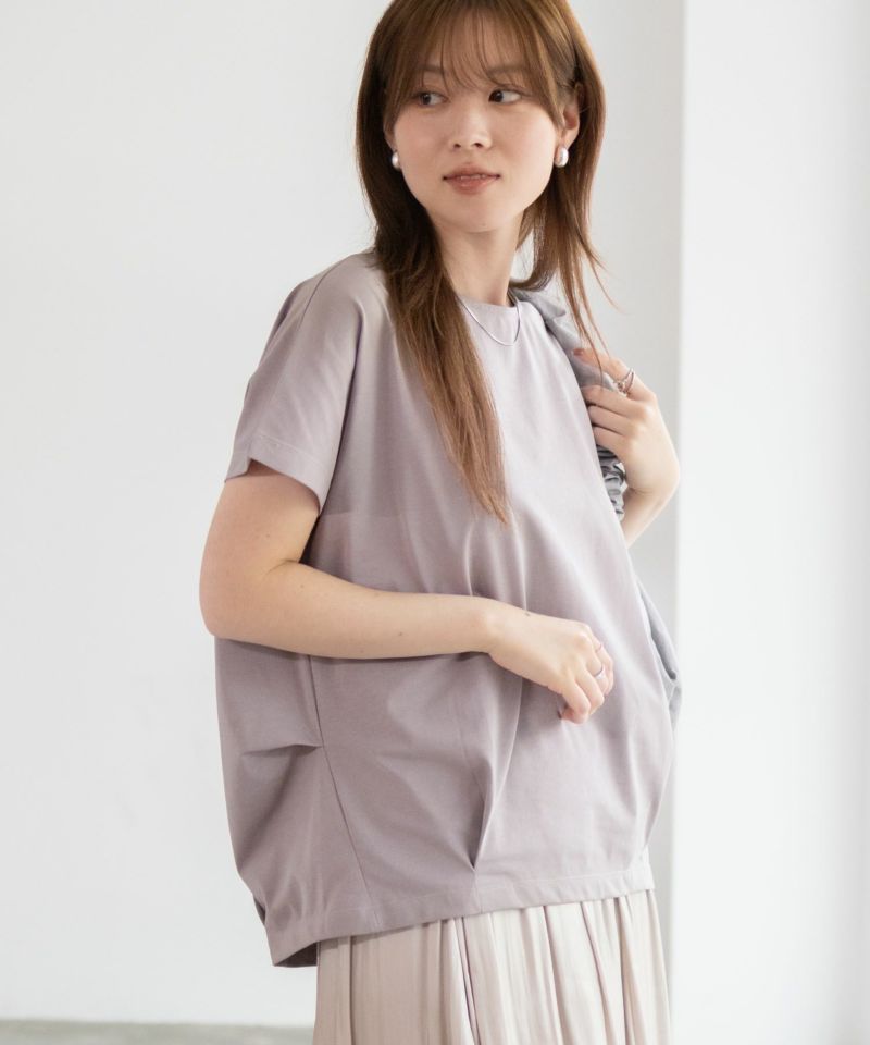 nAvy  SARARI 裾切替プルオーバー レディース メール便 対応商品商品画像-3