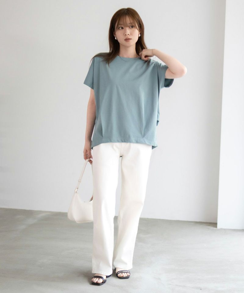 nAvy  SARARI 裾切替プルオーバー レディース メール便 対応商品商品画像-9