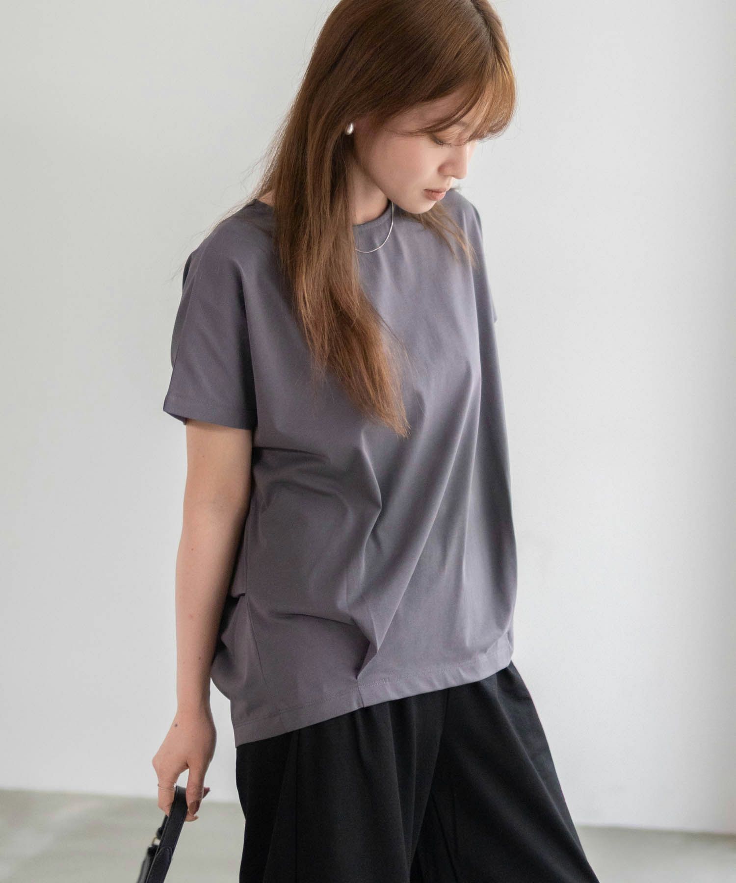 nAvy SARARI 裾切替プルオーバー レディース ネコポス 対応商品