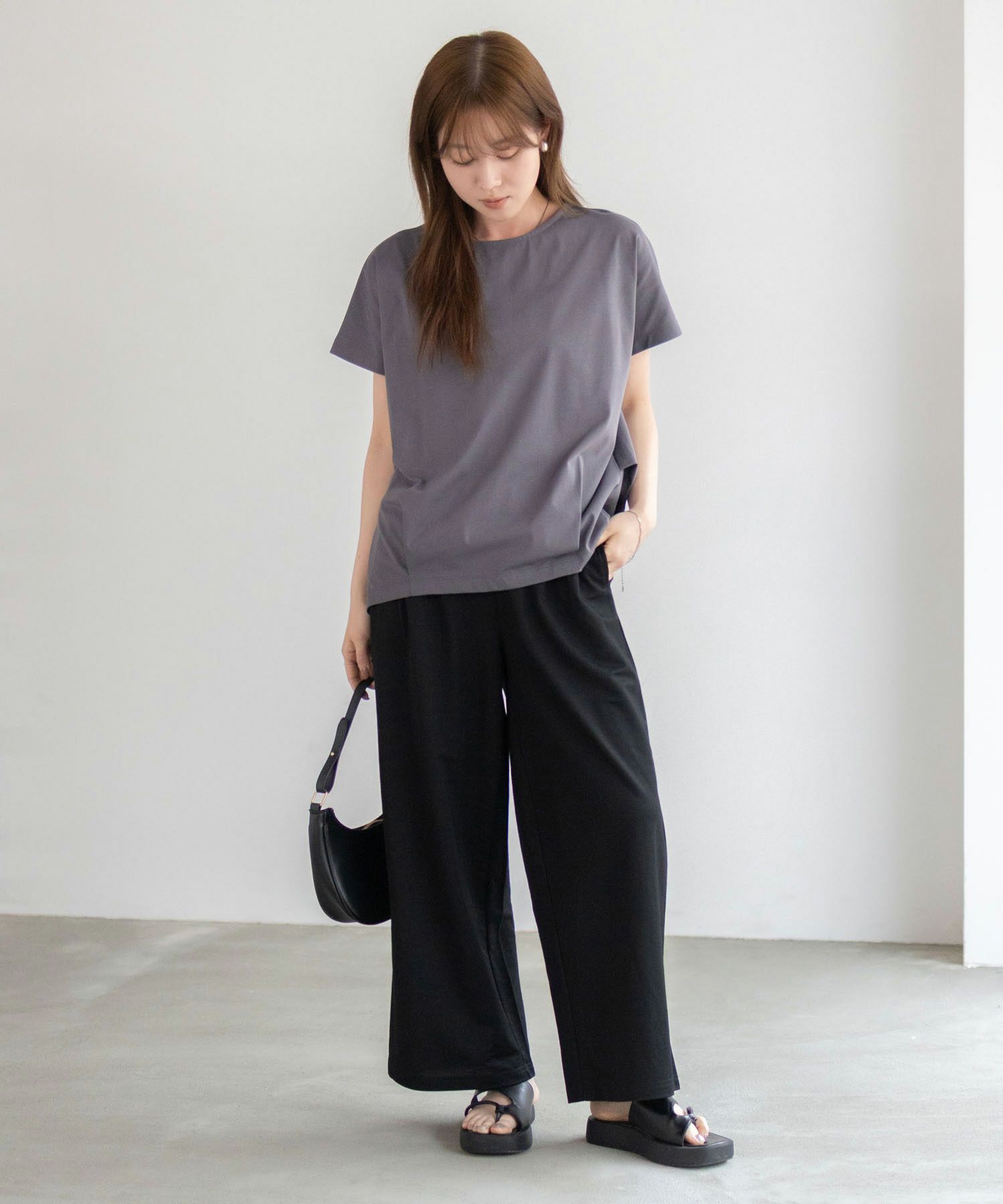 nAvy SARARI 裾切替プルオーバー レディース ネコポス 対応商品