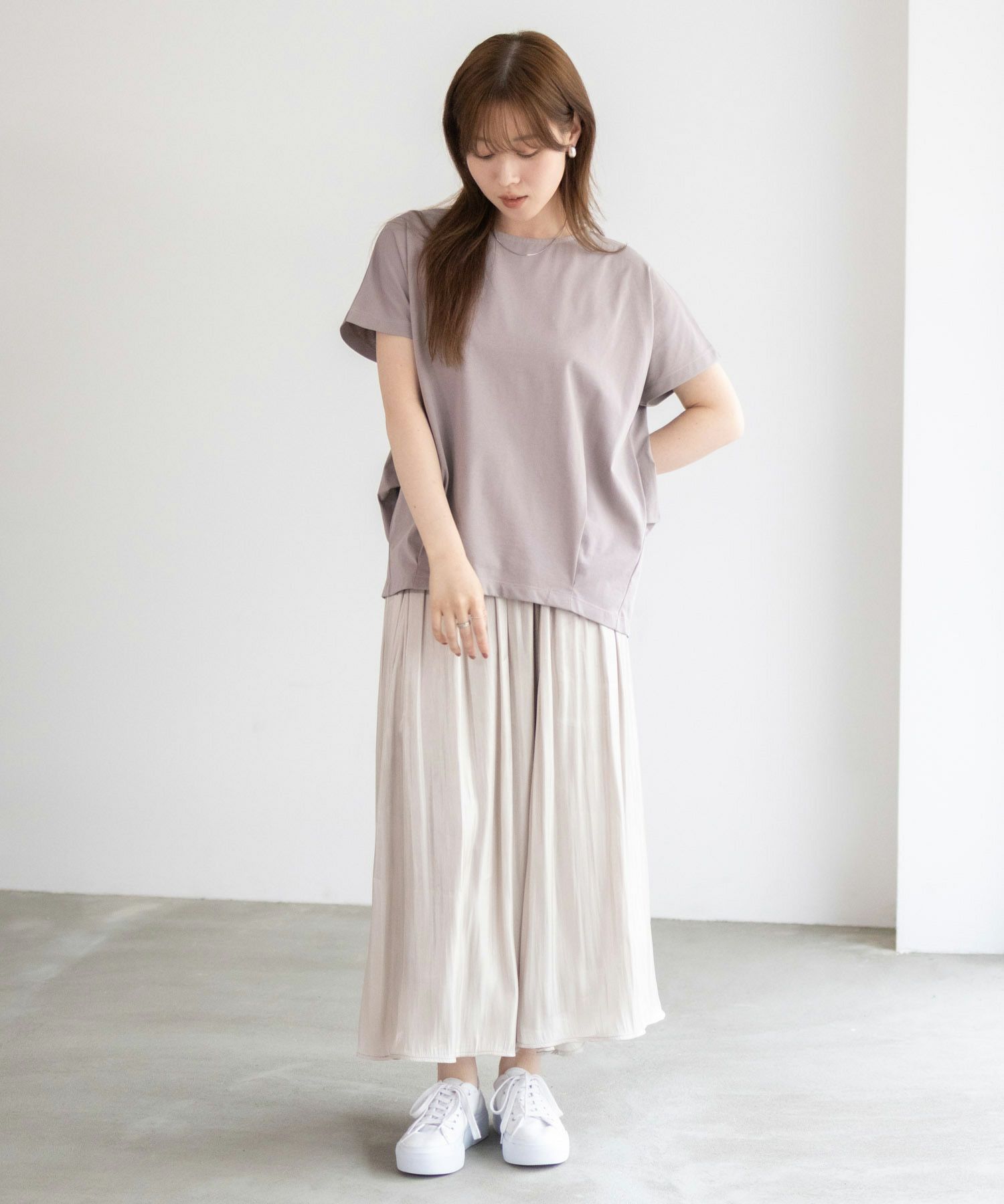 nAvy SARARI 裾切替プルオーバー レディース ネコポス 対応商品