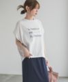 HusHusH  パール使いプリントドルマンTシャツ レディース メール便 対応商品商品サムネイル-7
