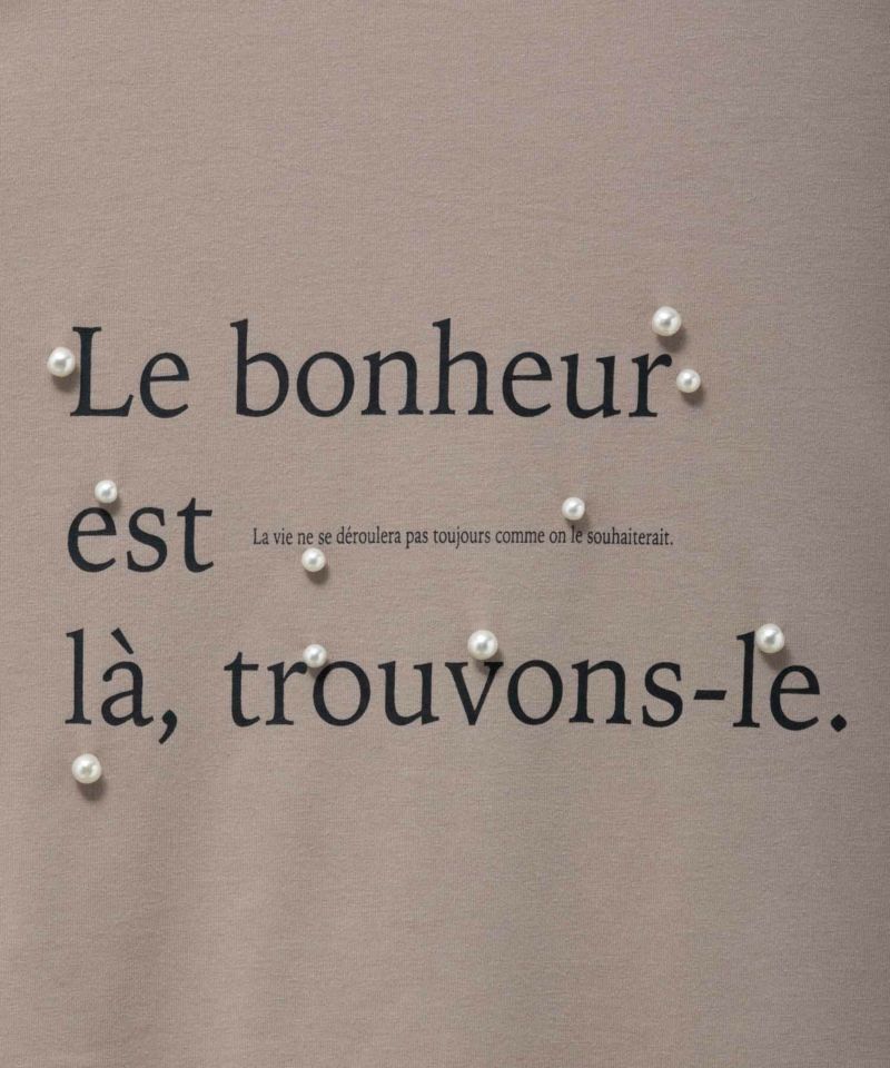 HusHusH  パール使いプリントドルマンTシャツ レディース メール便 対応商品商品画像-35