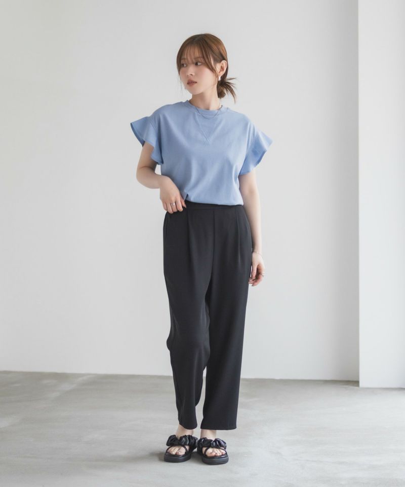 HusHusH 布帛フリルTシャツ レディース