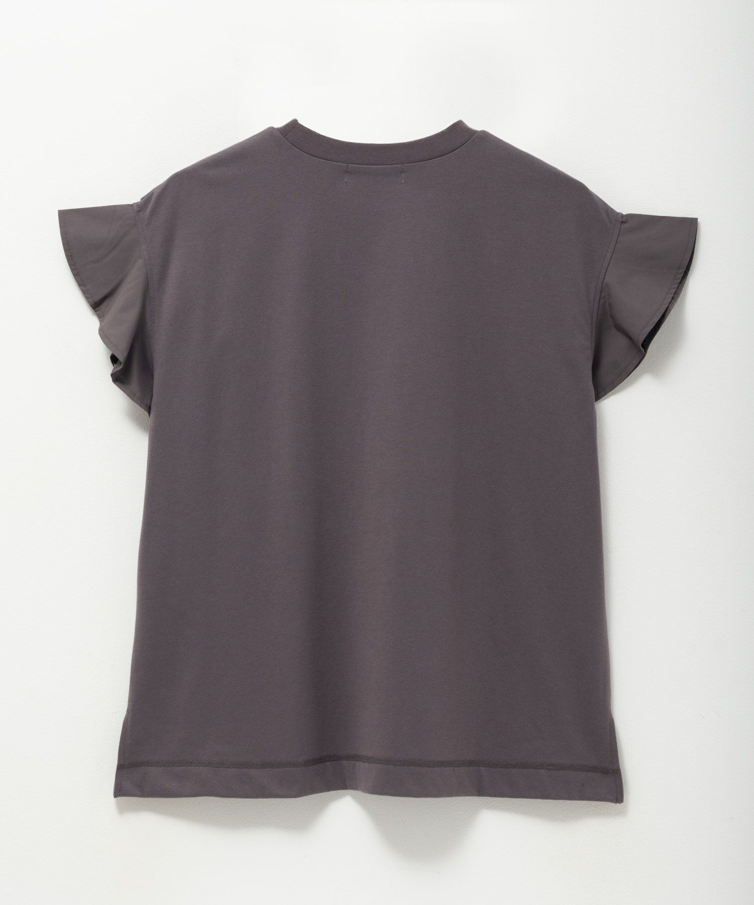 HusHusH 布帛フリルTシャツ レディース メール便 対応商品商品画像-21