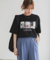 HusHusH フォトプリントTシャツ レディース ネコポス 対応商品
