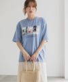 HusHusH フォトプリントTシャツ レディース ネコポス 対応商品