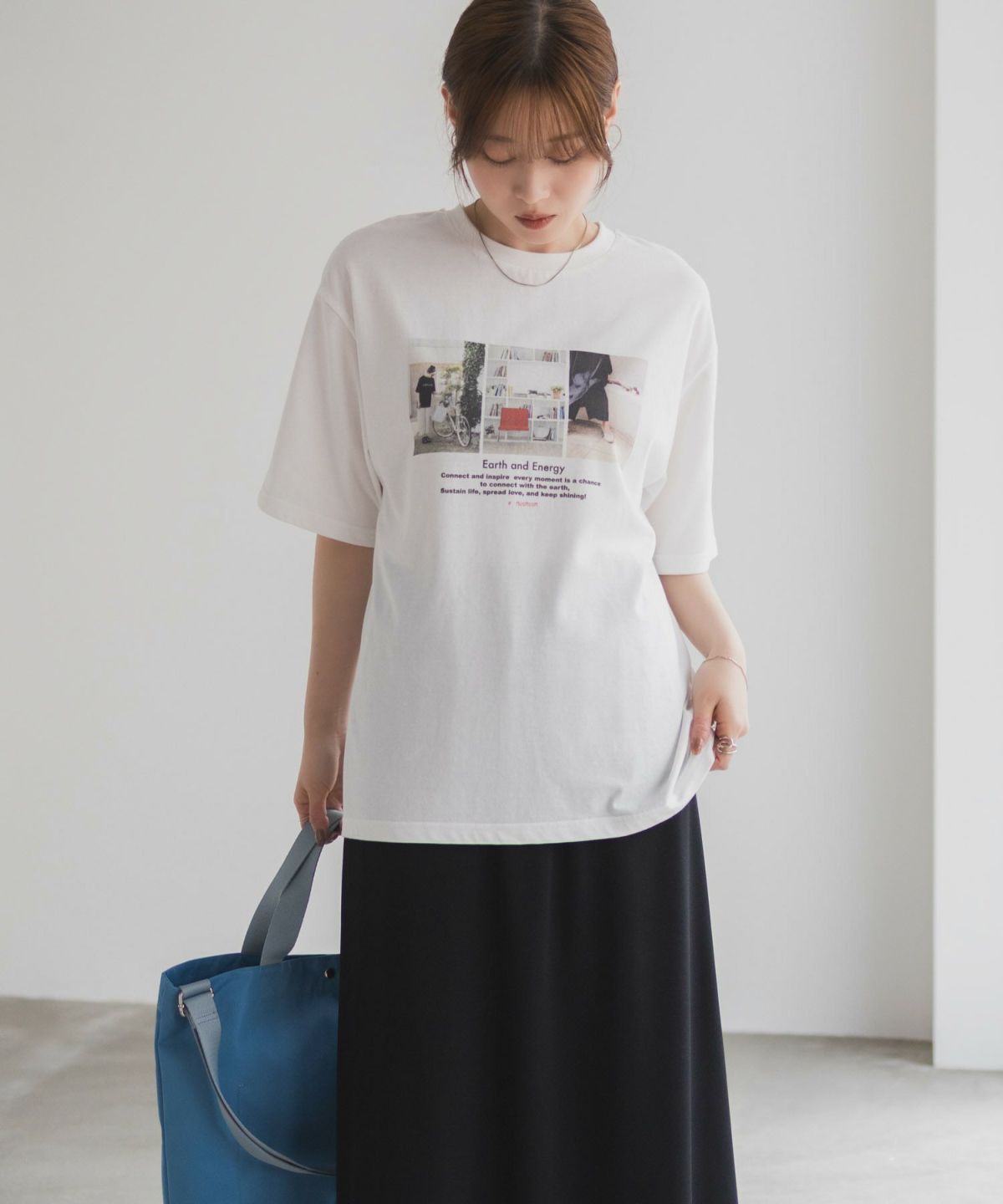 HusHusH フォトプリントTシャツ レディース ネコポス 対応商品