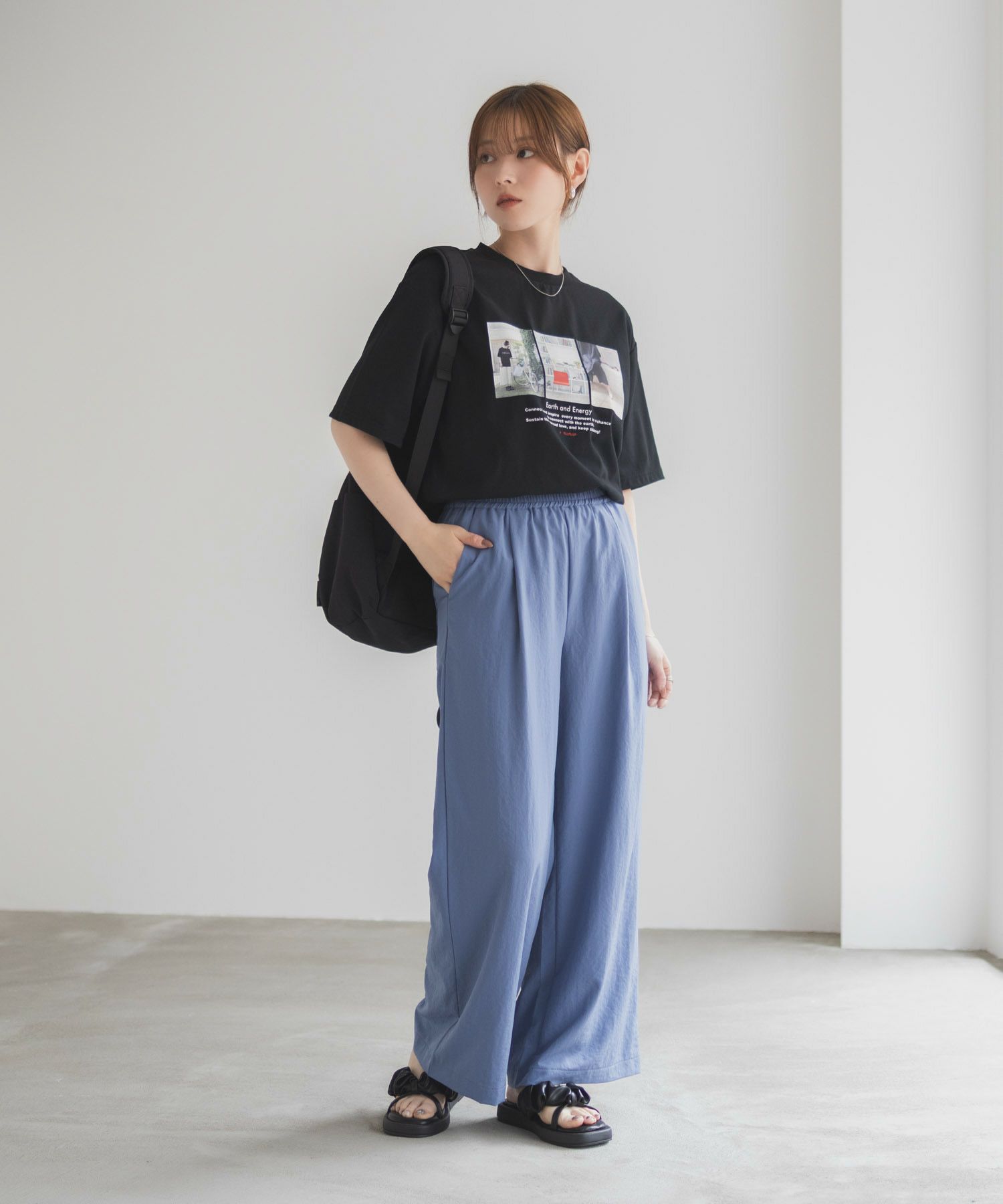 HusHusH  フォトプリントTシャツ レディース メール便 対応商品商品画像-13