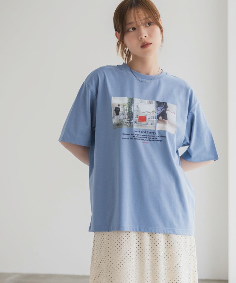 HusHusH  フォトプリントTシャツ レディース メール便 対応商品商品画像-15