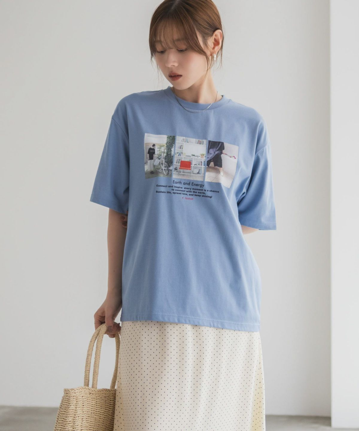 HusHusH フォトプリントTシャツ レディース ネコポス 対応商品