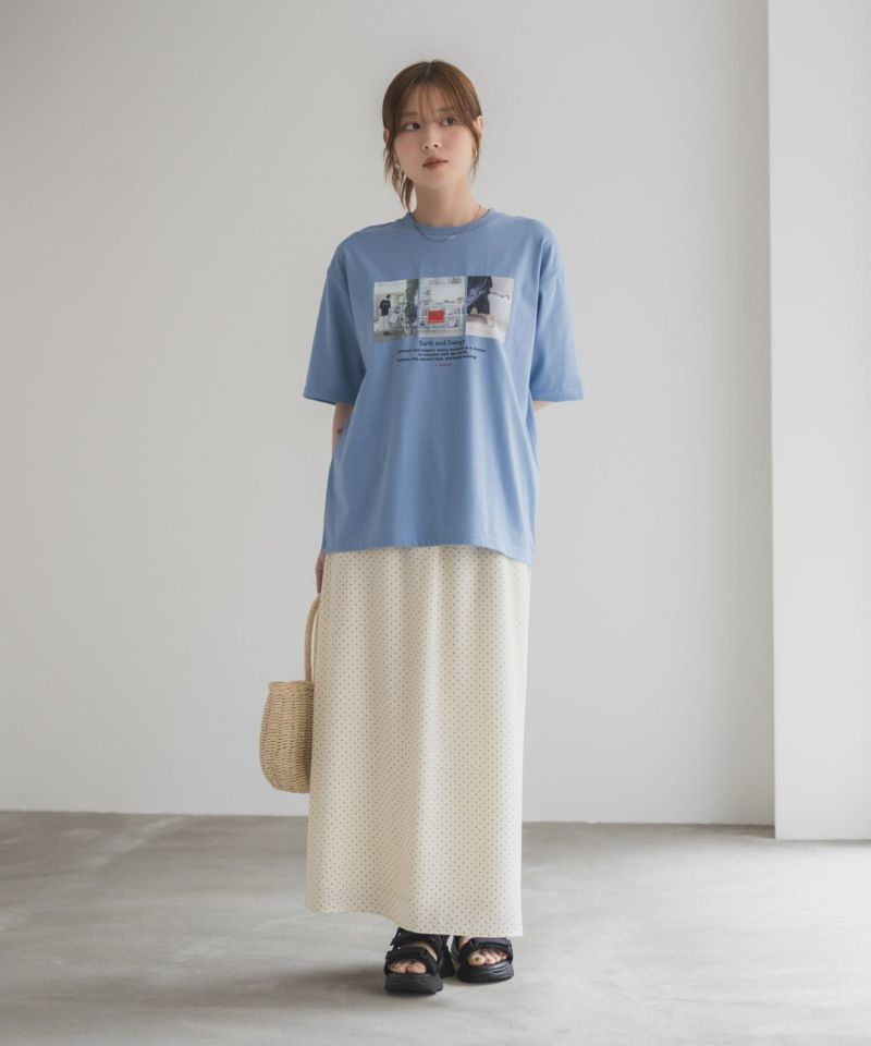HusHusH  フォトプリントTシャツ レディース メール便 対応商品商品画像-17