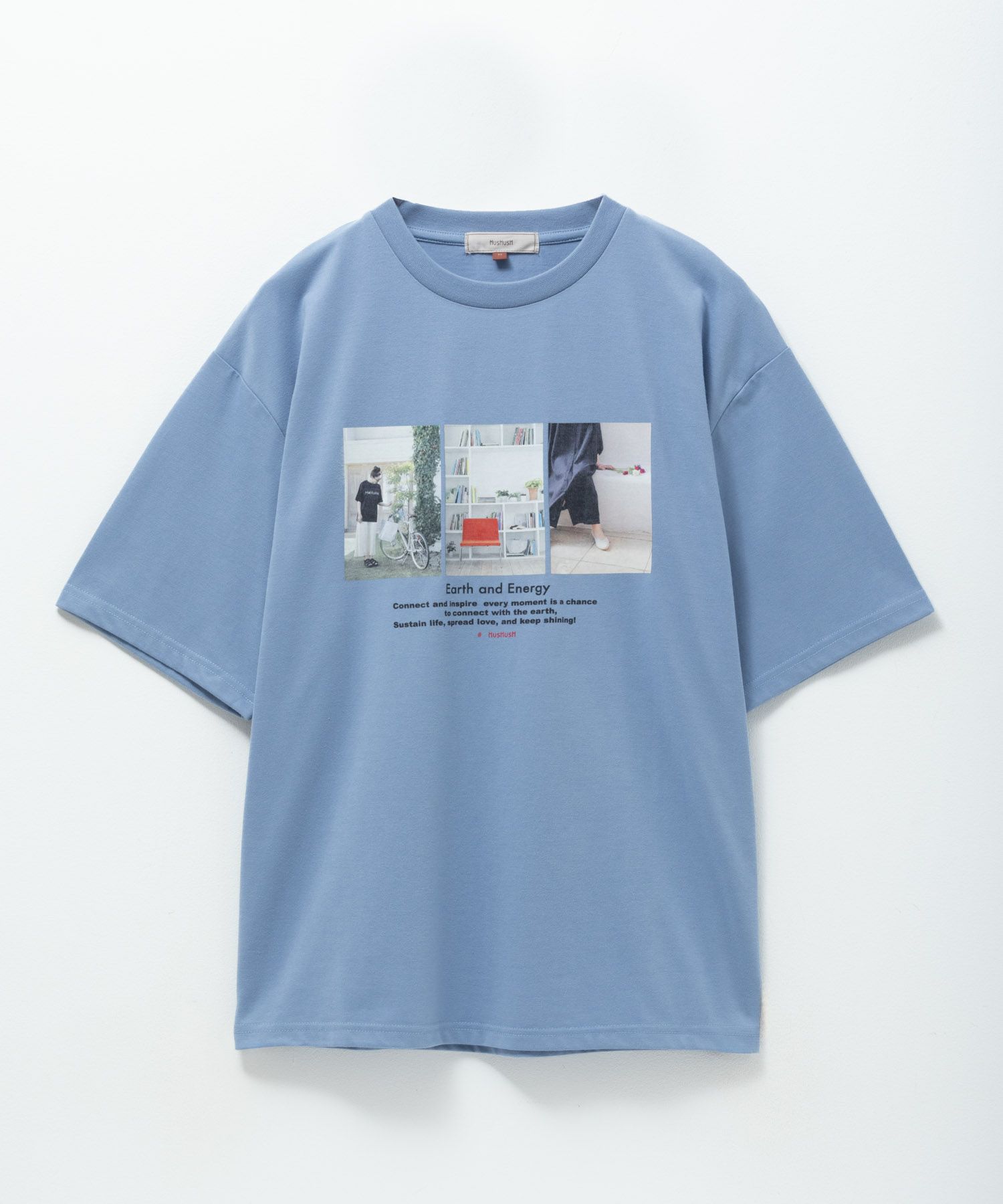 HusHusH フォトプリントTシャツ レディース ネコポス 対応商品