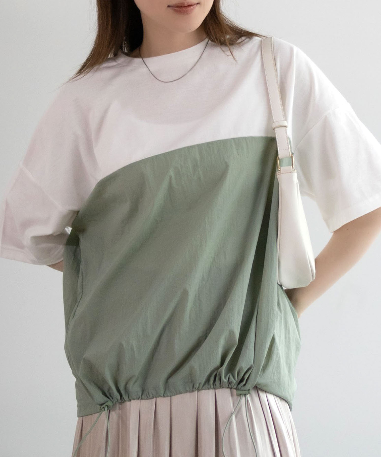 nAvy 切替ドロストプルオーバー レディース ネコポス 対応商品