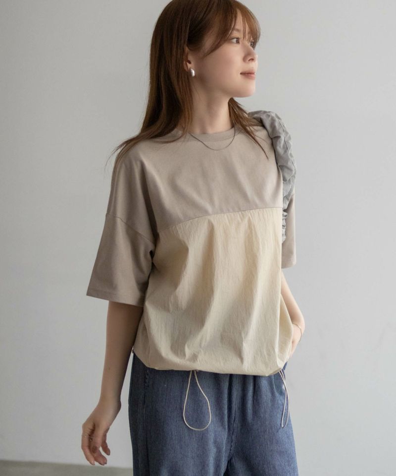 nAvy  切替ドロストプルオーバー レディース メール便 対応商品商品画像-15